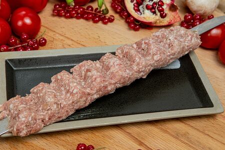 Люля-кебаб из говядины и свинины