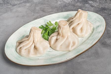 Хинкали с курицей