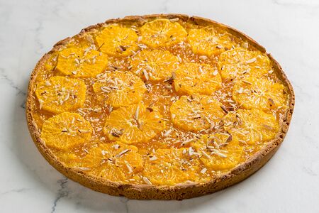 Пирог Апельсин Миндаль