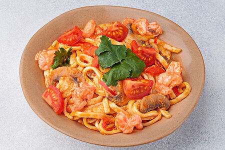 Wok том ям с креветками M