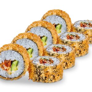 Ролл темпура с угрем