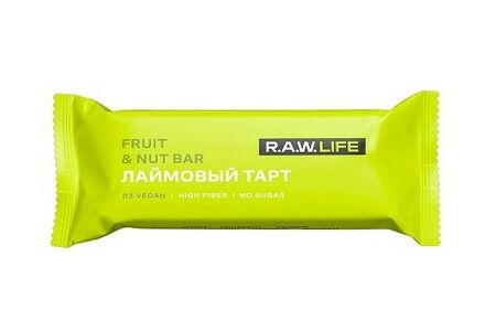 Батончик Rawlife лаймовый тарт