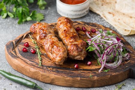 Люля-кебаб из баранины