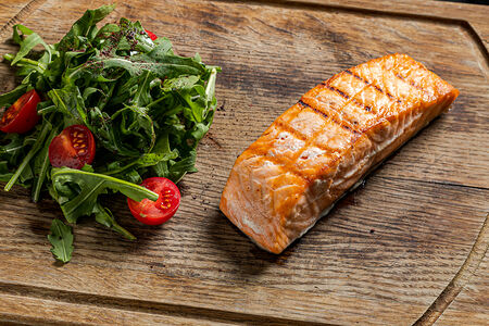 Стейк из лосося