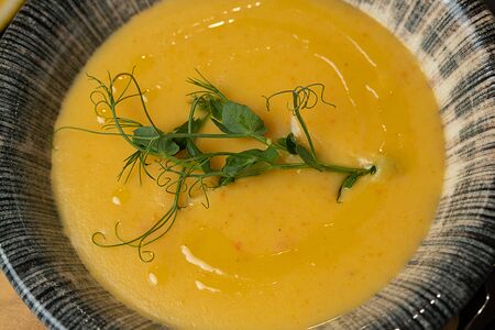 Суп-пюре тыквенный
