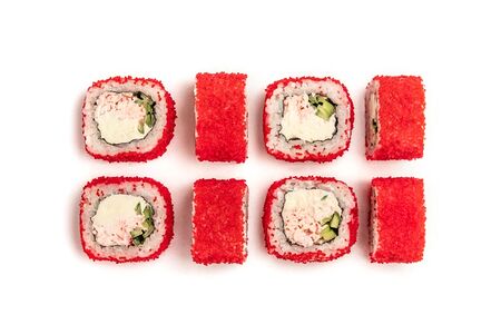 Ролл Калифорния с крабом