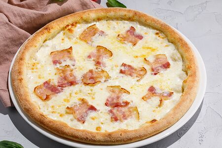 Пицца с беконом