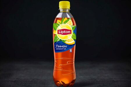 Черный чай Липтон Лимон