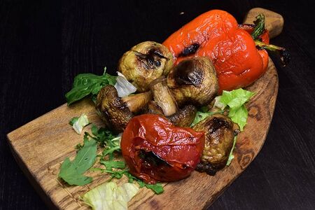 Овощи на мангале