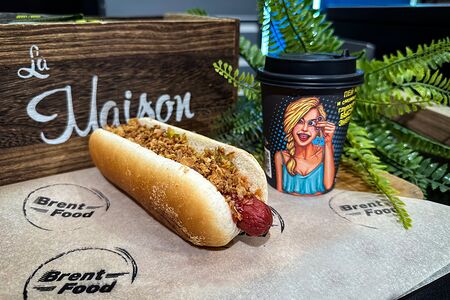 Гриль-дог Bf с финской сосиской