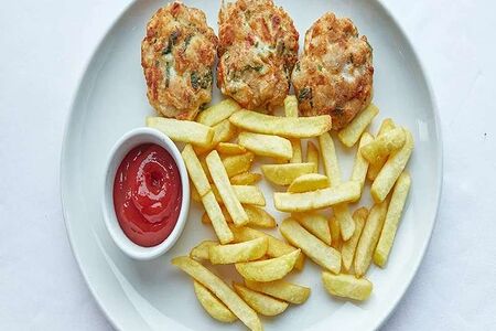 Куриные оладьи