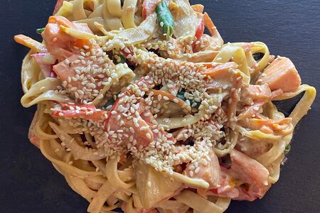 Удон с овощами