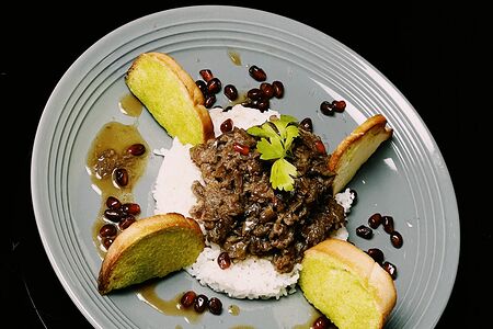 Конина по-монгольски