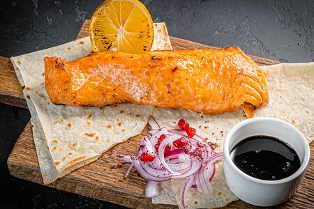 Шашлык из семги