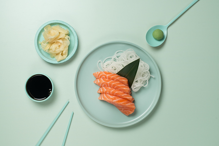 Сашими лосось