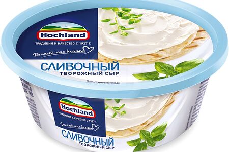 Hochland Сыр творожный сливочный 60%