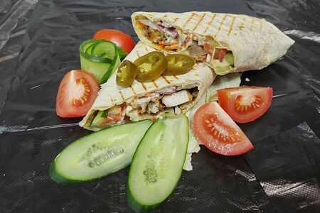 Шаурма с халапеньо