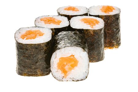 Ролл с лососем