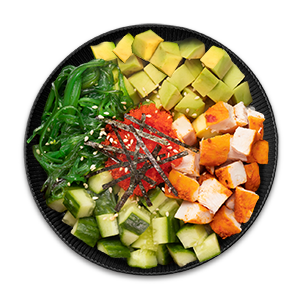 Поке с курицей