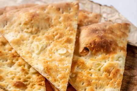 Фокачча с чесноком