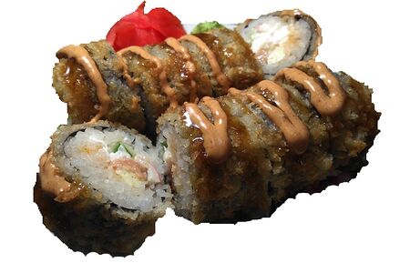 Жареный ролл Вулкан