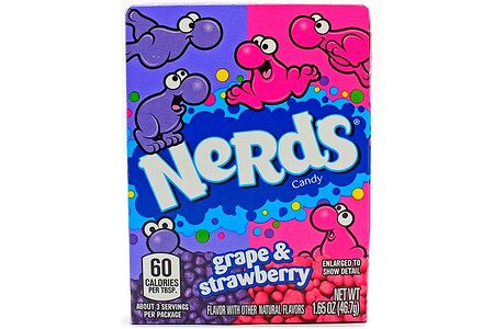 Конфеты Нердс (Wonka) со вкусом винoграда и клубники