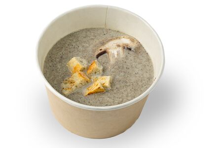 Крем суп с грибами