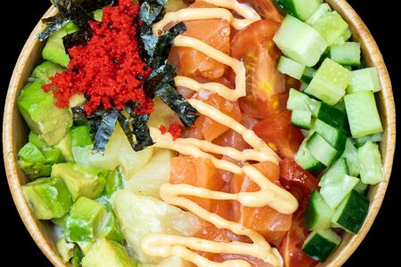 Лосось на рисе M