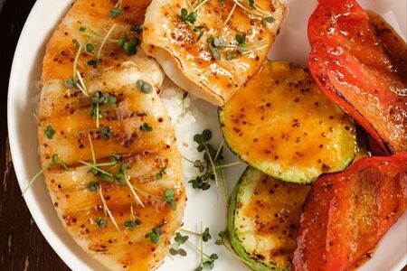 Кальмар на гриле