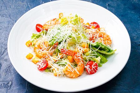 Цезарь с креветками