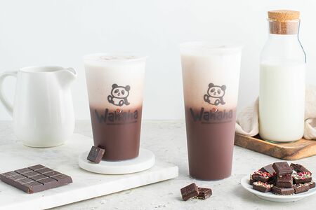 Молочный шоколад Инь-ян