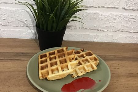 Вафли венские с сиропом