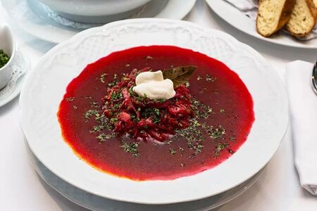 Борщ из говядины