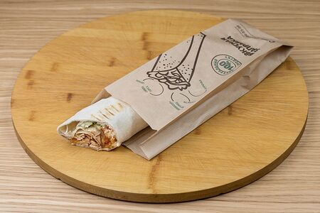 Шаурма с летним салатом