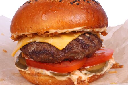 Чизбургер с говядиной