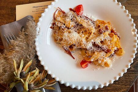 Паста с вялеными томатами