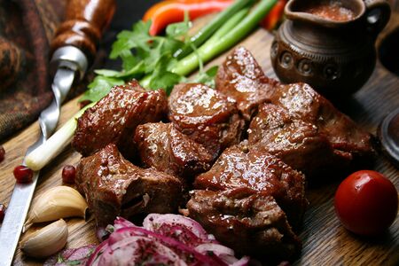 Шашлык из телятины