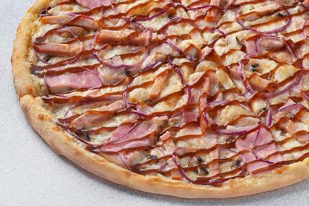 Пицца Чикен Барбекю на тонком