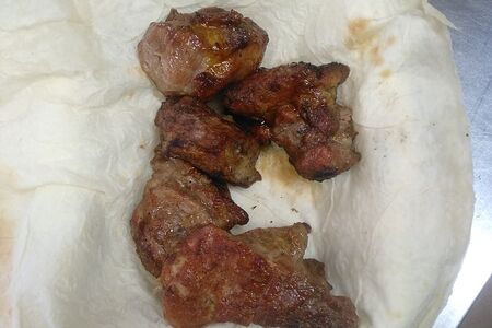 Шашлык из cвинoй шеи