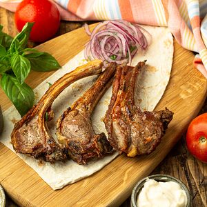 Шашлык из бараньей корейки