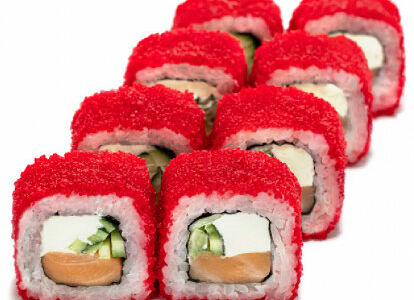 Ролл Калифорния с лососем