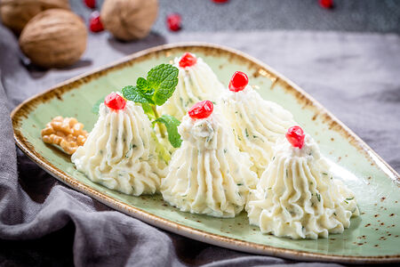 Шор по-кавказски с укропом