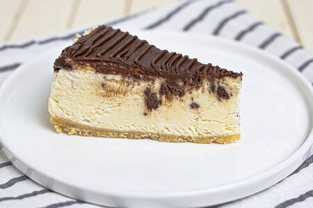 Чизкейк Нью-йорк с Nutella и мятой