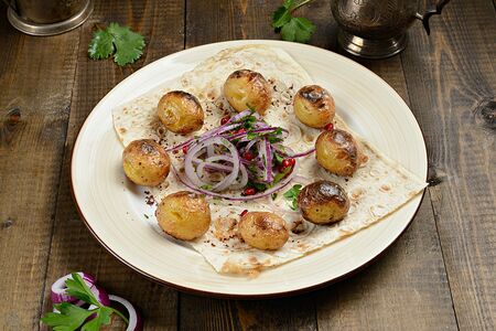 Мини-картофель жареный