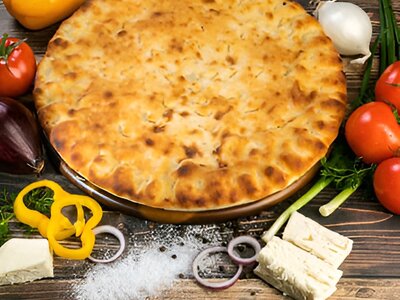 Осетинский пирог с курицей