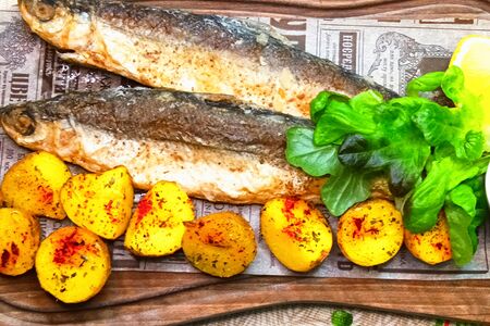 Ряпушка жареная