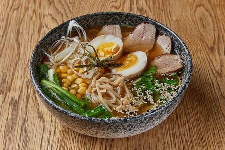 Рамен с утиной грудкой