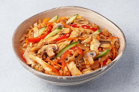 Wok с рисом классический L