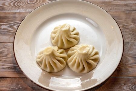 Хинкали с бараниной