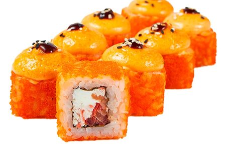 Хот Калифорния краб лосось